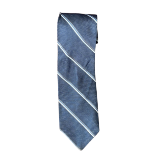GIVENCHY GENTLEMEN PARIS - Navy Diagonal Stripe Tie